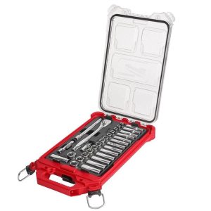 3/8 32pc Ratchet and Socket Set in PACKOUT – Metric | Hand Ratchets Hand Ratchets Hand Ratchets