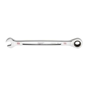 3/8 in. SAE Ratcheting Combination Wrench | Wrenches Hand Tools Silver