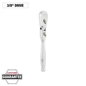 3/8inch Drive 9inch Flex Head Ratchet | Hand Ratchets Hand Ratchets Chrome