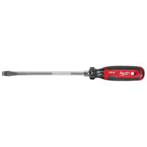 3/8inch Slotted 8inch Cushion Grip Screwdriver (USA) | Screwdrivers Hand Tools Screwdrivers