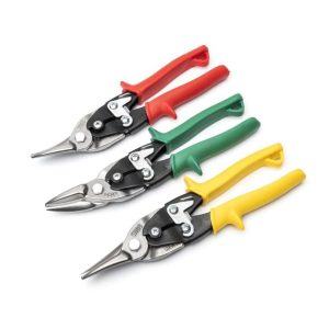 3pk Straight Right and Left Compound Action Snips | Hand Cutting Tools Hand Cutting Tools Hand Cutting Tools