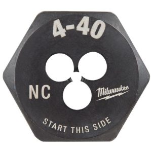 4-40 NC 1-Inch Hex Threading Die | Taps & Dies Hand Tools Taps & Dies