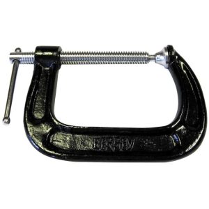 4 In Malleable Cast C-Clamp | Clamps Clamps Black