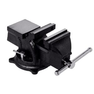 4 Inch Heavy Duty Workshop Vise | Vises & Anvils Hand Tools Gray