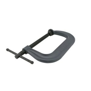 400 Series C-Clamp 0 In. to 3 In. Jaw Opening 2-1/2 In. Throat Depth | Clamps Clamps Black