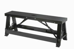 48-in Adjustable Aluminum Drywall Bench | Drywall Tools Drywall Tools Black