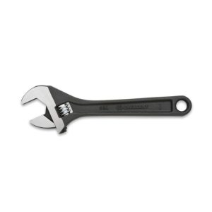 4in Adjustable Black Oxide Wrench Carded | Wrenches Hand Tools Black