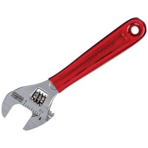 4in Adjustable Wrench Plastic Dipped | Wrenches Hand Tools Silver