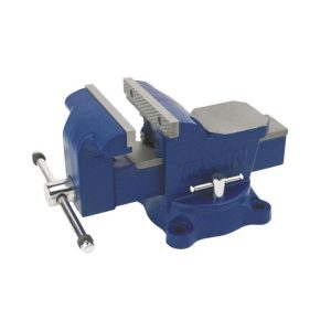 5 In. Heavy Duty Workshop Vise | Vises & Anvils Hand Tools Blue