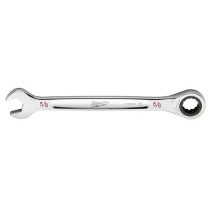 5/8 in. SAE Ratcheting Combination Wrench | Wrenches Hand Tools Silver