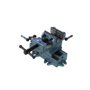 5in Cross Slide Drill Press Vise | Vises & Anvils Hand Tools Blue