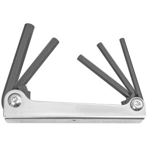 5pc Hex Fold-up Tool Set 3/16-3/8 | Hex Keys Hand Tools Hex Keys