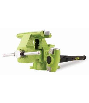 6 1/2in Utility Vise with 4Lb BASH Sledge Hammer | Vises & Anvils Hand Tools Green