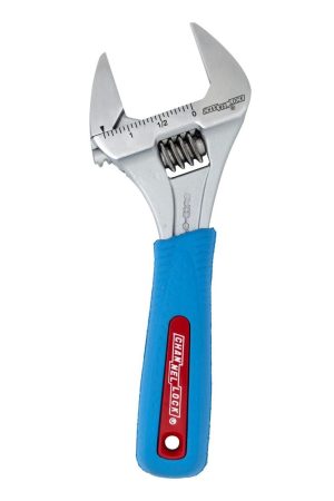 6 In Wide Azz CODE BLUE Adjustable Wrench | Wrenches Hand Tools Silver