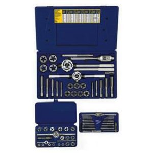 66pc Fractional Tap and Die Set | Taps & Dies Hand Tools Black