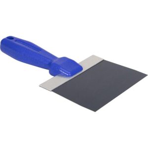 6in Blue Steel Plastic Handle Taping Knives | Drywall Tools Drywall Tools Drywall Tools