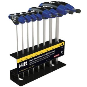 6in Metric T-Handle Set 8 Pc | Hex Keys Hand Tools Hex Keys