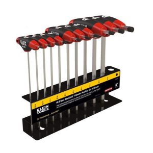 6in SAE T-Handle Set 10 Pc | Hex Keys Hand Tools Hex Keys