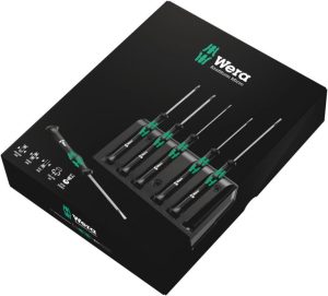 6pc 2035/6 A Micro Screwdriver Set with Rack | Tool Sets Hand Tools Tool Sets