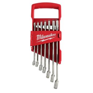 7-Piece Combination Wrench Set – SAE | Tool Sets Hand Tools Silver