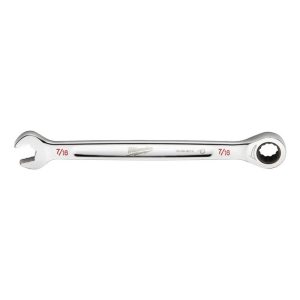 7/16 in. SAE Ratcheting Combination Wrench | Wrenches Hand Tools Silver