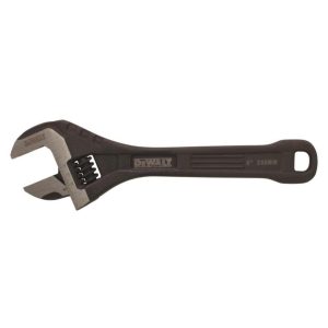 8 In. All-Steel Adjustable Wrench | Wrenches Hand Tools Silver