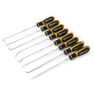 8 Pc Long Hook & Pick Set | Hook & Pick Tools Hand Tools Black