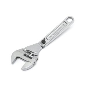 8in Adjustable Ratcheting Flex Wrench | Wrenches Hand Tools Silver