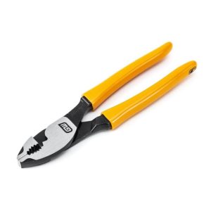 8in Pitbull Dipped Handle Slip Joint Pliers | Pliers Hand Tools Orange