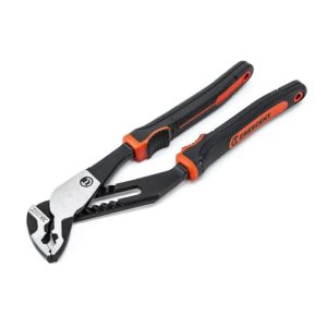 8in Z2 K9 V-Jaw Dual Material Tongue and Groove Pliers | Pliers Hand Tools Black