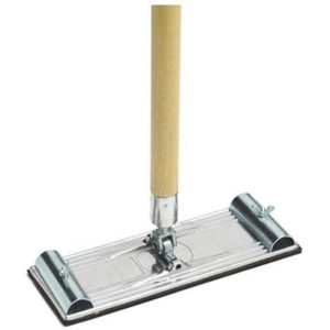 9.375in x 3.25in Wood Handle Pole Sander | Drywall Tools Drywall Tools Drywall Tools