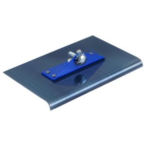 9 In. x 6 In. 1/2 In. R Blue Steel 2-Way Walking Edger | Masonry, Concrete & Tile Tools Hand Tools Masonry, Concrete & Tile Tools