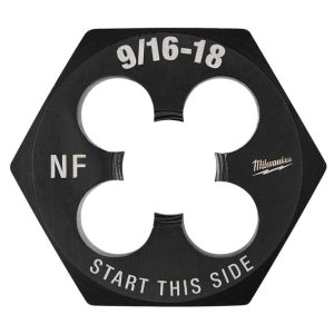 9/16 in -18 NF 1-7/16 in Hex Threading Die | Taps & Dies Hand Tools Taps & Dies