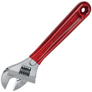 Adj. Wrench Extra Capacity 8-1/4in | Wrenches Hand Tools Red