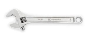 Adjustable Wrench 10 In. Chrome Finish | Wrenches Hand Tools Silver