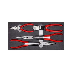 Automotive Pliers Set in Foam Tray 4pc | Tool Sets Hand Tools Multiple