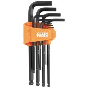 Ball-End Hex Key Set, Metric, 10pc | Hex Keys Hand Tools Hex Keys