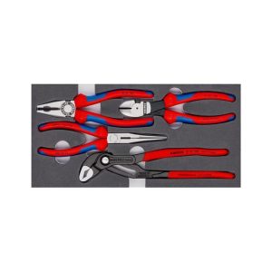 Basic Pliers Set in Foam Tray 4pc | Pliers Hand Tools Multiple