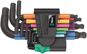 BlackLaser 950/9 Hex-Plus Multicolor 2 L-Key Set 9pc | Hex Keys Hand Tools Hex Keys