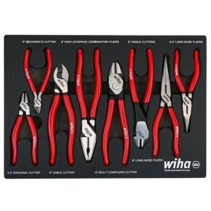 Classic Grip Pliers and Cutters Tray Set 8pc | Tool Sets Hand Tools Tool Sets