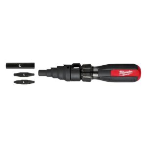 Conduit Reamer with ECX Bit 7in1 | Screwdrivers Hand Tools Red