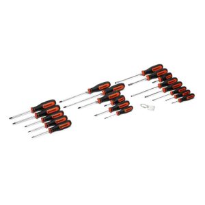 Dual Material Screwdriver Set 20pc | Screwdrivers Hand Tools Screwdrivers