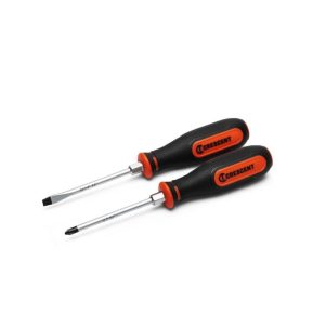 Dual Material Screwdriver Set 2pc | Screwdrivers Hand Tools Screwdrivers