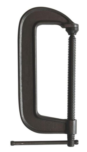 Ductile C-Clamp 8 Inch Capacity 3-1/4 Inch Throat Depth | Clamps Clamps Black