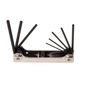 Eight-Key Inch Folding Hex Key Set | Hex Keys Hand Tools Hex Keys