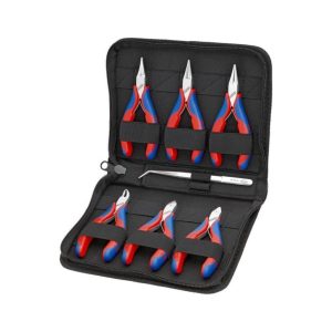 Electronic Pliers Set in Polyester Case 7pc | Tool Sets Hand Tools Multiple