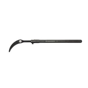 Extendable Indexing Pry Bar 20 In to 33 In | Wrecking Pry Bars Hand Tools Black