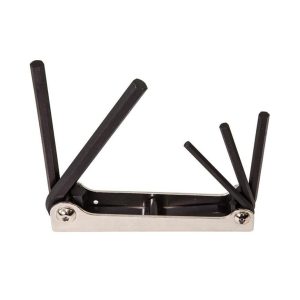 Five-Key SAE Folding Hex-Key Set | Hex Keys Hand Tools Hex Keys