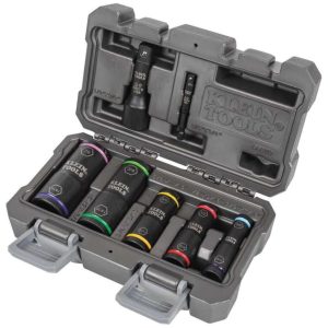 Flip Impact Socket Set 7pc | Sockets & Socket Sets Hand Tools Black