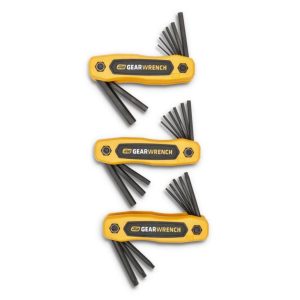 Folding Hex Key Set SAE/Metric/Torx 25pc | Hex Keys Hand Tools Hex Keys